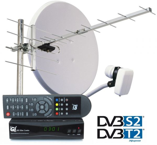 Комплект «Спутниковое ТВ без абонентской платы»