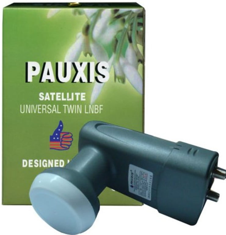 Pauxis Satellite Universal TWIN LNBF